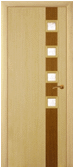 Дверь шпонированная плоское полотно 33р